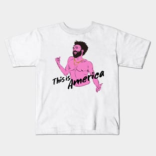 Childish Gambino -This is America Retro hiphop Kids T-Shirt